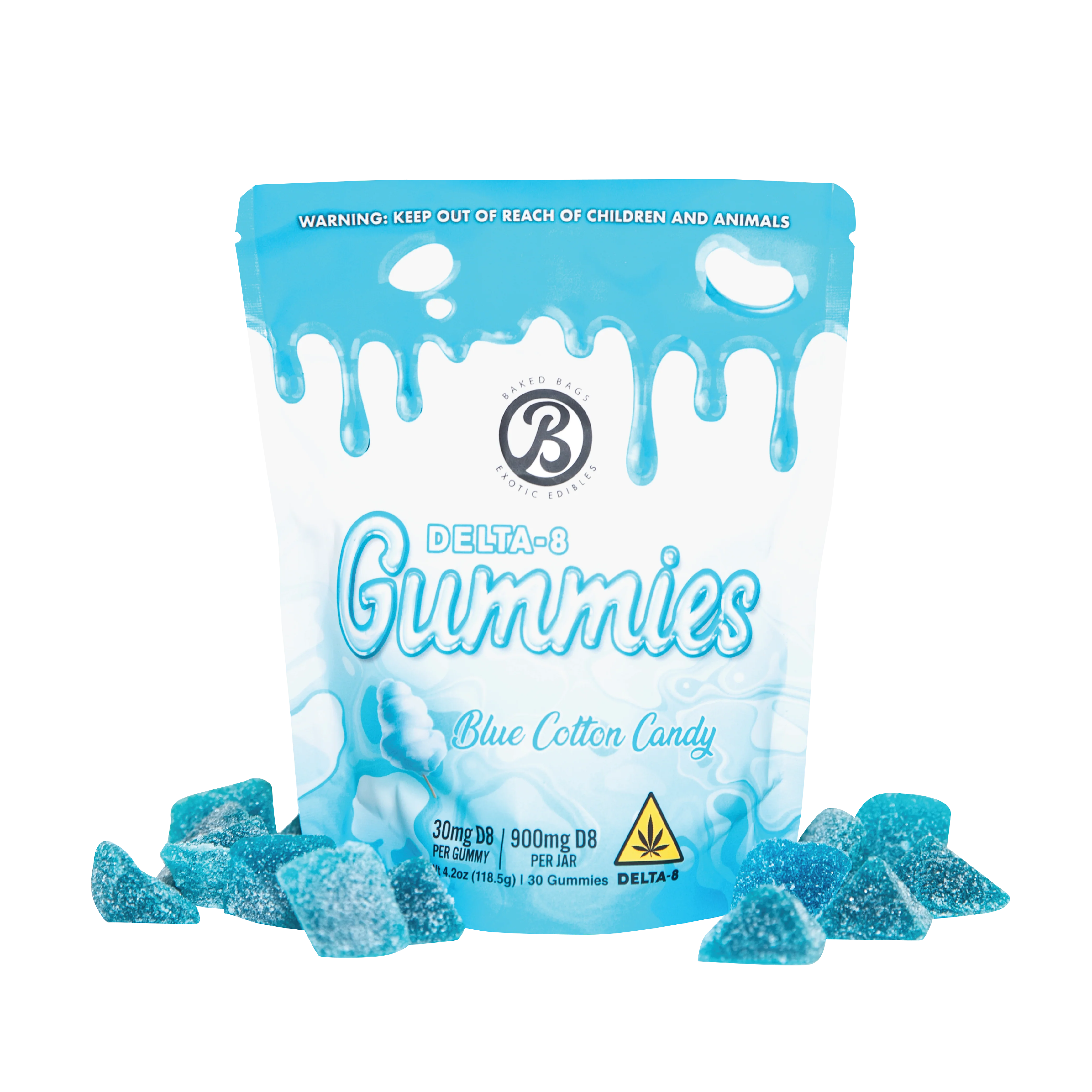 GUMMIES - BLUE COTTON CANDY - Image 4